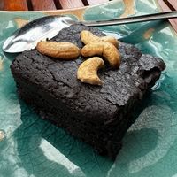 Brownie - very good!  at Quan Chay Dam in Hoi An