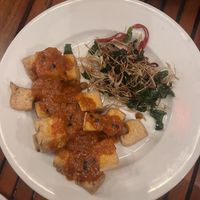 Spicy tofu   at Quan Chay Dam in Hoi An