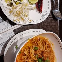 Khao Soi at Sawasdee Vegetarian in Bangkok