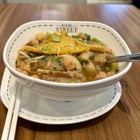 “Duck” noodle soup  at Sawasdee Vegetarian in Bangkok