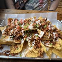 Nachos with chorizoo  at Juan More Taco  in Richmond