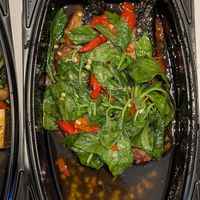 Fish kra pao at Babylou Vegan Food & Smoothies in Pattaya