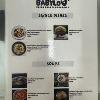   at Babylou Vegan Food & Smoothies in Pattaya