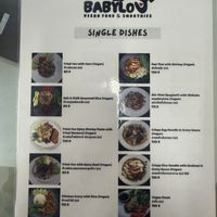   at Babylou Vegan Food & Smoothies in Pattaya