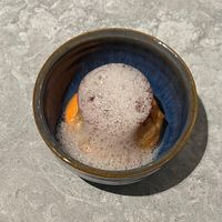 Shiitake dish at Hotel Sainte-Victoire Restaurant in Vauvenargues