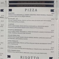 Specific vegan options at In Forno in Newcastle