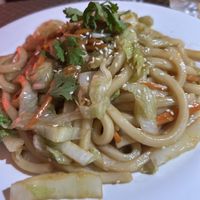 Vegan udon with veg   at Drunken Dumpling in Valletta