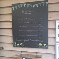 Breakfast at Haughmond Hill Café in Shrewsbury