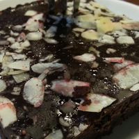 vegan brownie at W Gruncie Rzeczy in Warsaw