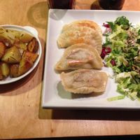 Dumplings & Potatoes at W Gruncie Rzeczy in Warsaw
