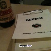 Menu & Beer at W Gruncie Rzeczy in Warsaw