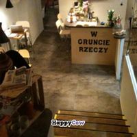 Looking Down from the Entrance at W Gruncie Rzeczy in Warsaw