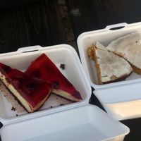 Cakes at W Gruncie Rzeczy in Warsaw