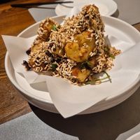 Berenjenas con arroz (picante) sabor dulce y salado at Su Cha He in Chongqing