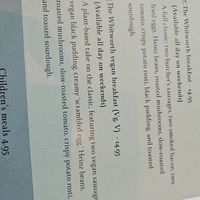 April 2025 at The Whitworth Cafe in Manchester