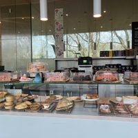 The cafe’s counter. at The Whitworth Cafe in Manchester