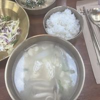 Vegan tofu stew  at Green Gram Flower in Jeonju