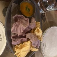 Tofu crackers  at Lahpet Larder in South East London