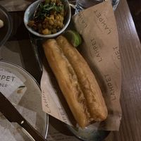 A doughy bready spongy delight   at Lahpet Larder in South East London