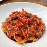 Desi Nachos, vegan option   at Green Theory in Bangalore