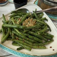 Sautéed green beans  at Dumpling Union in San Francisco