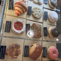 Bakery goods #Veganuary at Slow Bloom Coffee Cooperative in Redlands