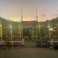 Entrance/view from the road   at La Gloria in Noord