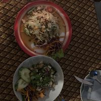 Som Tam und Lab  at Kruua Thai in Gran Canaria