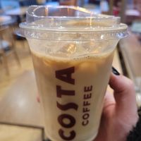 Iced Oat Latte at Costa Coffee in Llandudno