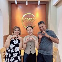 Lovely friends   at Om Vegan - Ve Day An Chay in Da Nang