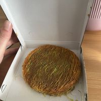 Kunefe  at Mahal Antep in Istanbul