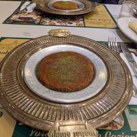 Vegan  Künefe at Mahal Antep in Istanbul