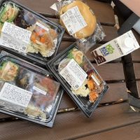 Bagels, Cacoa and Bento at Evah Vegan Deli - Iwataya Shop in Fukuoka