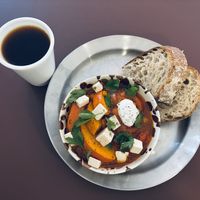 Shakshuka   at Namo Bakery in Warsaw