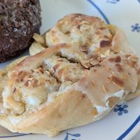 Tofu cream roll at Namo Bakery in Warsaw