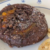 Stuffed with cream and tart berries at Namo Bakery in Warsaw