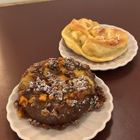 Chocolate and orange something something?? 🤣🤣  at Namo Bakery in Warsaw