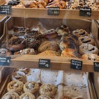 Cabinet selection at Namo Bakery in Warsaw