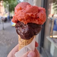 Dunkle Schokolade und Erdbeere at Süsse Sünde in Berlin