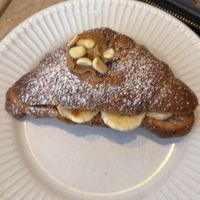 Peanut butter banana croissant   at Coffee U-Boot in Vienna
