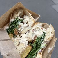 Bagel Kairo 7,90€  at Coffee U-Boot in Vienna