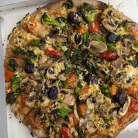 Pizza Vegetaria at Pizzeria Corona in Dortmund