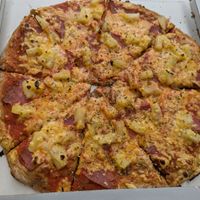 Pizza Hawaii at Pizzeria Corona in Dortmund