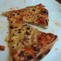 Last pieces of the Bolognese Pizza. It was so delicious that I nearly forgot to take a picture....  at Pizzeria Corona in Dortmund