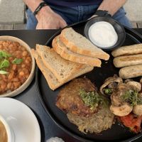 VeganEnglish breakfast  at Zweitbester in Vienna