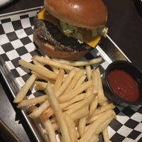 Vegan mushroom smash burger  at Zweitbester in Vienna