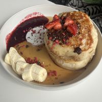 Pancakes  at Dainty  in Christchurch