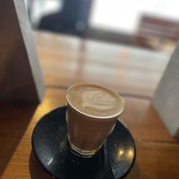 Oat latte   at Calico in Hakuba