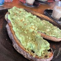 Avocado toast   at Calico in Hakuba