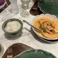Panangcurry  at Kinnaree in Bangkok